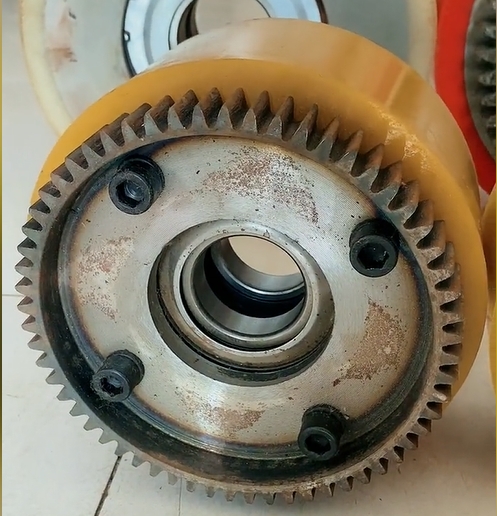 重型电动平车包胶轮