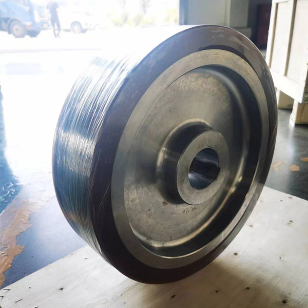 可移动货叉堆垛机聚氨酯包胶承载轮