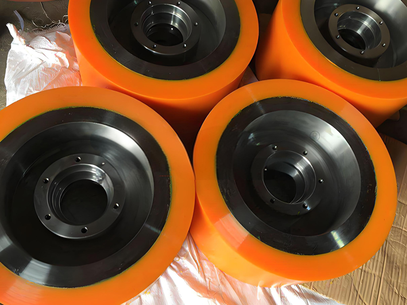 叉车式 AGV 驱动轮