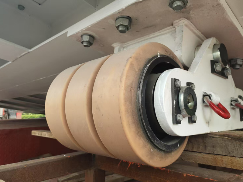 盾构机高承载聚氨酯轮在硬岩地层中的应用