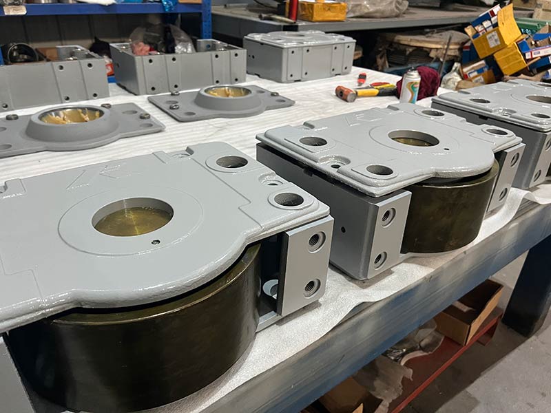 无轮缘被动行走轮箱在自动化生产线上的应用