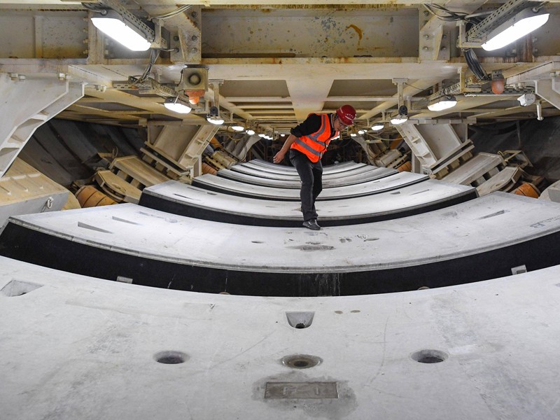 盾构机重载包胶轮