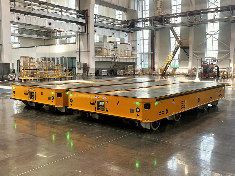 昆山某汽车零部件工厂引入重型 AGV 导向轮应用实例