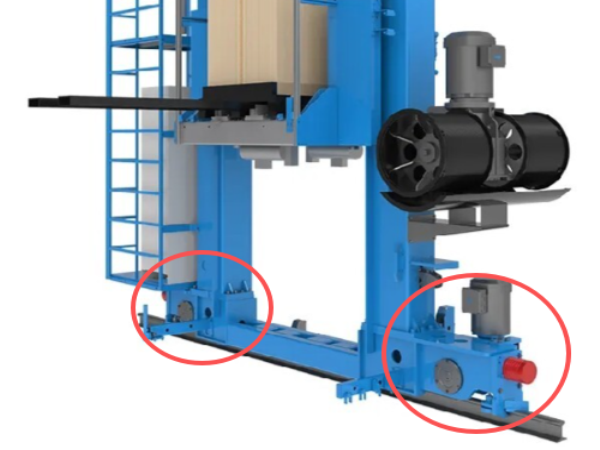 冷库堆垛机电动齿轮箱